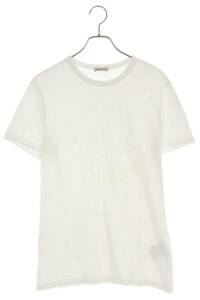 モンクレール MONCLER MAGLIA T-SHIRT サイズ:S ロゴエンボスプリントTシャツ 中古 BS99