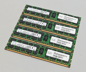 1866MHz 16GB 4枚組 合計 64GB MacPro用メモリー 2013 モデル用 240pin DDR3 14900R RDIMM 2009 2010 2012 Z620 Z820 動作確認済 #0519A