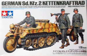 タミヤ/1/35/ドイツ陸軍Sd.Kfz.2ケッテンクラート中期型/未組立品
