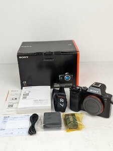 【動作確認済】 SONY ソニー α 7R ミラーレスデジタル一眼カメラ ボディ 箱付 / 60 (KSF014644)