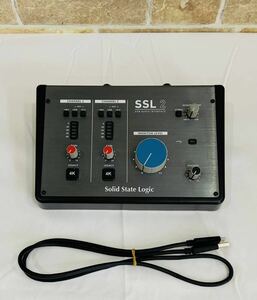 【美品】Solid State Logic SSL2 USB オーディオインターフェイス　動作確認済み　ソリッドステートロジック 