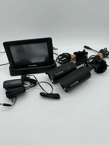 【送料無料】マスプロ　カメラ　防犯カメラ　セット　WHC7M カメラモニターセット　カメラ2台モニター1台
