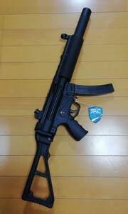 SRC MP5SD6タイプ CO2 SMG 『海外製品』 上級者向け 新品未使用 『セミ・フル』英国SAS 　