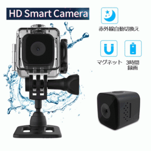 アクションカメラ ウェアラブルカメラ iPhone Android対応 Wi-Fiモデル 防塵 防水 広角 sq28
