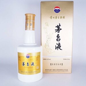 1円～★貴州茅台 茅台液 陶器ボトル ＊箱付 ※ 500ml/1,007g 52% 中国酒 MOUTAI マオタイ TD28008