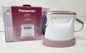 □[2019年製]Panasonic パナソニック 衣類スチーマー NI-FS550-PP （ペールピンク調）