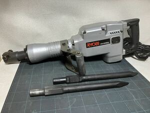 ♪384 RYOBI CH-500NA コンクリートハンマ DIY 電動ハンマ チッパー ハンマドリル リョービ はつり機 ハツリ ハンマー 電動工具 売り切り