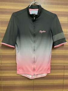 HK308 ラファ Rapha スーパーライトウェイトジャージ SUPER LIGHTWEIGHT JERSEY ピンク黒 S ほつれ 若干の日焼け