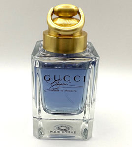 ★グッチ香水・GUCCI MADE TO MEASURE POUR HOMME EDT.90ml(★メイド トゥ メジャー) ★展示USED/残量約98% 約88ml/箱無・廃盤・入手困難