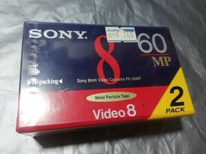 9h6　aku　未開封品 新品 SONY ソニー P6-60MP Video8 カセットテープ 8mm