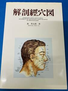 解剖経穴図　　森 秀太郎　著　　医道の日本社　　　＜中古本＞