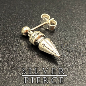 ピアス メンズ クロス シルバーアクセサリー SILVER925 / 385