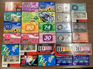 【M】★未使用保管品★　カセットテープ　大量まとめ売り　約５０本ほど 未開封　SONY　
