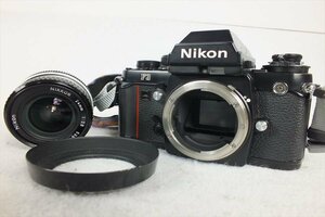 ★ Nikon ニコン F3 アイレベル フィルム一眼レフ 24mm 1:2.8 中古 現状品 240401N3458