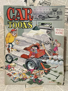 ☆1970年代/Car Toons Magazine(October/1972)雑誌/ビンテージ/ホットロッド/カスタムカー/旧車 BK-125