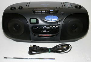 【ジャンク品】 ビクター CD ラジカセ RC-Q35 / Victor RC-Q35 CD ラジオカセット 95年製 ラジオ故障