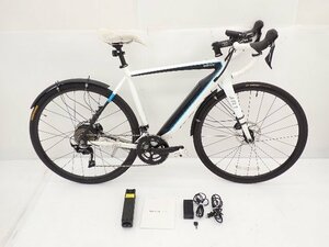 BESV ベスビー 電動アシストロードバイク JR1 MサイズSHIMANO 105搭載 マットホワイト 配送/来店引取可 ∽ 6DD86-1