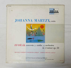 希少! 米DECCA DL 9858 ドヴォルザーク: ヴァイオリン協奏曲と小品集 ヨハンナ・マルツィ