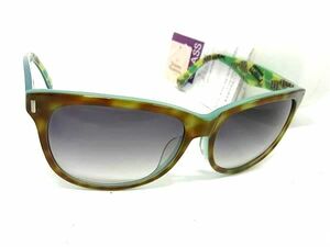 1円 ■美品■ Vivienne Westwood ヴィヴィアンウエストウッド サングラス メガネ 眼鏡 ブラウン系×カーキ系 BG8786