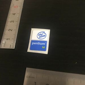 インテルintel inside pentium M エンブレムシール@1798a