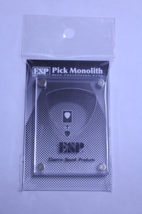【新品】ESP（イーエスピー）/ PICK MONOLITH PM-SD-E ピックモノリス トライアングル型