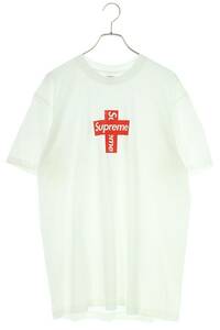 シュプリーム SUPREME 20AW Cross Box Logo Tee サイズ:L クロスボックスロゴTシャツ 中古 NO05