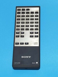 240297　 除菌・清掃済　SONY ソニー RM-A1 リモコン CDP-R1 用　赤外線発光確認済