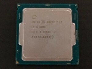 Intel Core i7-6700K 【CPU】