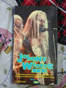 VHS Johnny Winter Live