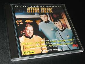 スター・トレック STAR TREK VOLUME 3 ◆ 宇宙大作戦 Original Television Soundtrack