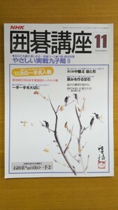 特2 52726 / NHK 囲碁講座 1988年11月号 ’88次の一手名人戦 やさしい実践九子局 泉谷政憲 厚みを作る定石 林海峯 石田章 坂田栄男