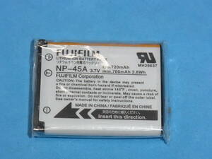 FUJI FILM 未使用品 純正バッテリー NP-45A １個 ケース入り 管理704