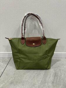 【新品】ロンシャン LONGCHAMP ル　プリアージュ ショルダーバッグ S アボカドグリーン