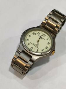 Y413/EPCILON ALBA　メンズ　腕時計　クオーツ（電池新品）