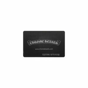 クロムハーツ メンバーズカード ブラック ch chrome hearts vip インボイス ギフト ギャランティ クロス ダガー メンバーカード 黒 付属品