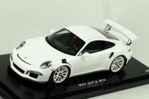 スパーク 1/18 ポルシェ 911 991 GT3 RS ホワイト WH 500台限定