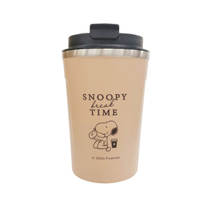 ☆ スヌーピー/ほっと一息 ☆ キャラクター カフェタンブラー 300ml タンブラー 蓋付き ステンレスタンブラー 300ml 保冷 保温 コンビニ