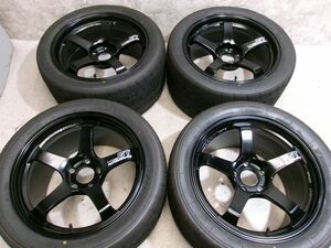 ★鍛造!送料無料!★YOKOHAMA ヨコハマ ADVAN Racing GT 18インチホイール 10.5J+35 5穴 PCD120 アドバンA052 295/35R18 4本 / R4-723