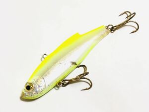 ダイワ DAIWA TDソルトバイブ RR 90Sクリアチャートバックレンズホロ★90mm28g★ベイエリア港湾シーバスバイブレーション