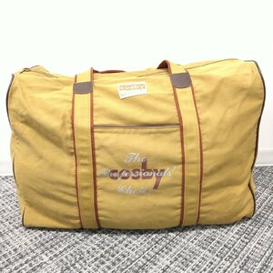 (^w^)b 日本製 maruem Cosby マルエム コスビー 80s 90s ヴィンテージ ボストン バッグ 大容量 カバン 鞄 BAG 旅行 ベージュ B0350wE