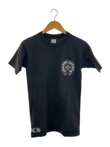 CHROME HEARTS◆Tシャツ/S/コットン/BLK/2212-304-0645