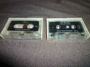 DJ KAORI 715 BABYPITT PART.2 MIX TAPE カセットテープ ミックステープ クラブ R&B HIPHOP Down Town Classics Vol.1 中古 2本