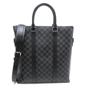 ［飯能本店］LOUIS VUITTON LV ルイ・ヴィトン アントン N40000 トートバッグ ダミエグラフィット DH78680