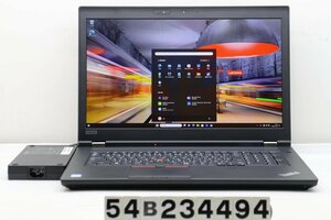 Lenovo ThinkPad P72 Xeon E-2176M 2.7GHz/32GB/512GB(SSD)+500GB/17.3W/FHD(1920x1080)/Win11/Quadro P4200 【54B234494】