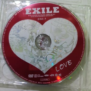 エグザイル　ラブ　CDはありません。DVD2枚