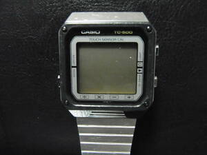 ★レトロデジタル　CASIO カシオ TC-500 タッチセンサー付き 計算機　中古★