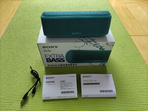 ソニー ワイヤレスポータブルスピーカー SRS-XB21 Bluetooth ブルー