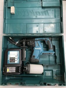 【中古品】 makita(マキタ) 26㎜36v充電式ハンマドリル (2.6Ahバッテリx2/充電器/ケース) HR262DRDX / ITCSKH7B4ETO　Y34