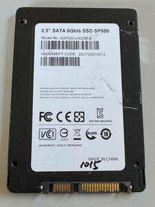 　ADATA SSD 240GB【動作確認済み】1015
