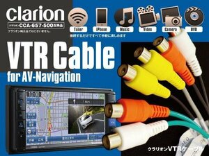 【ネコポス限定送料無料】クラリオン/アゼスト AVナビ用VTRケーブル MAX960HD